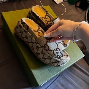 Gucci platform sandals